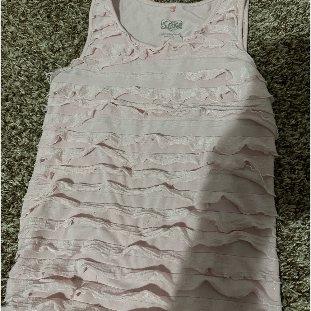 Pink Justice Tank Top